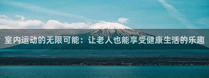 fb体育平台注册要钱吗安全吗：室内运动的无限可能：让老人也能